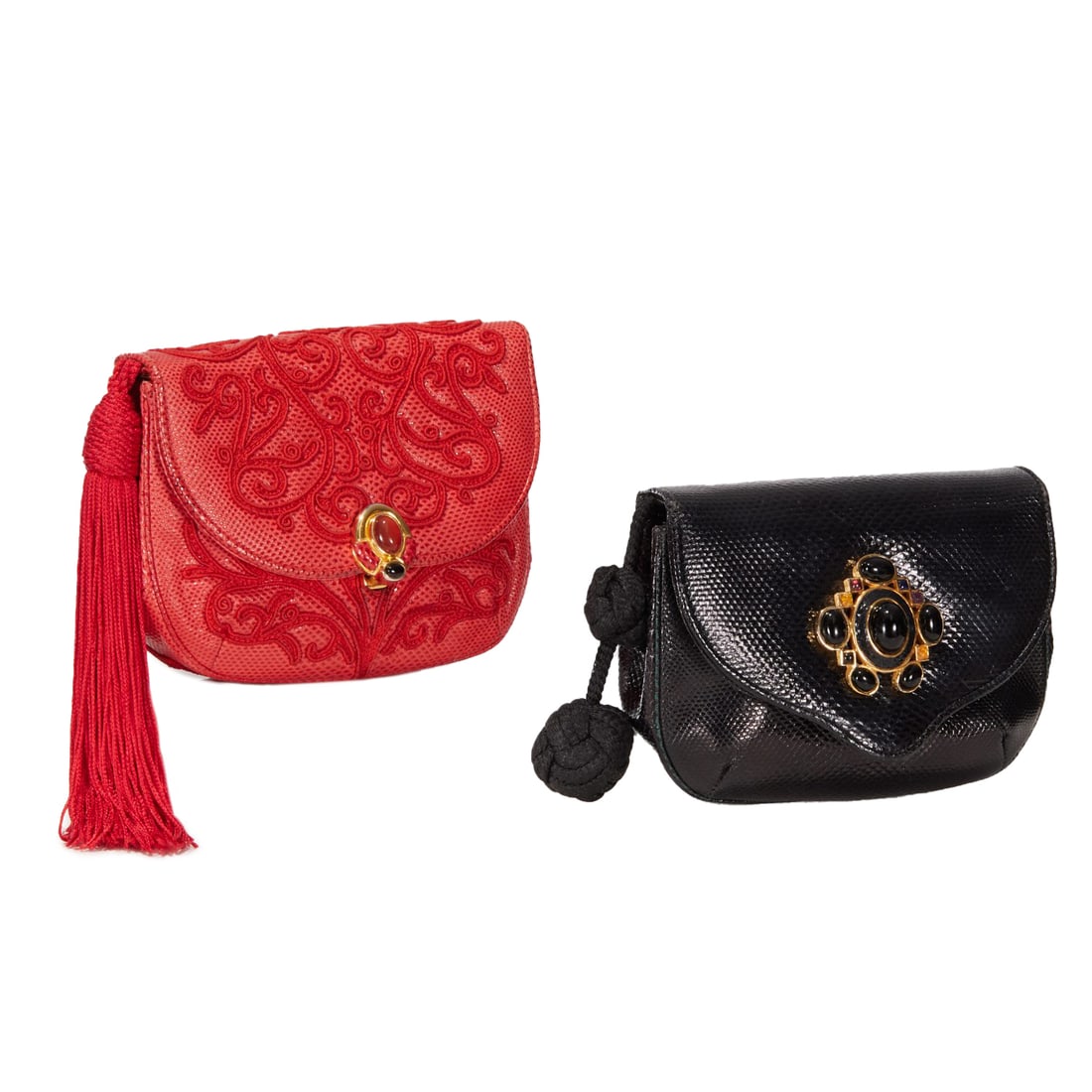 (2) Judith Leiber lizard evening bags (1 of 9)
