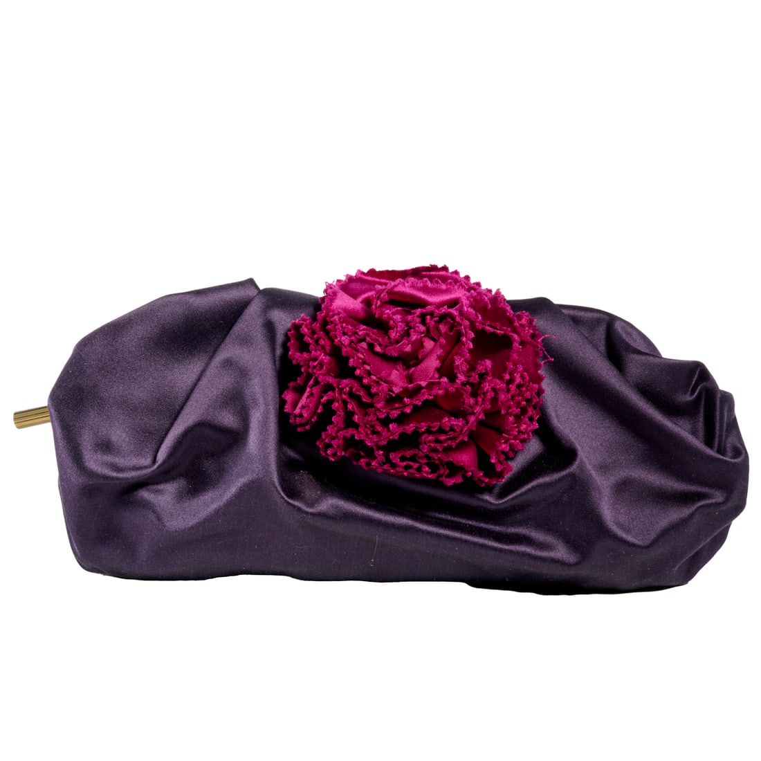 Lanvin Paris satin clutch evening bag (1 of 7)