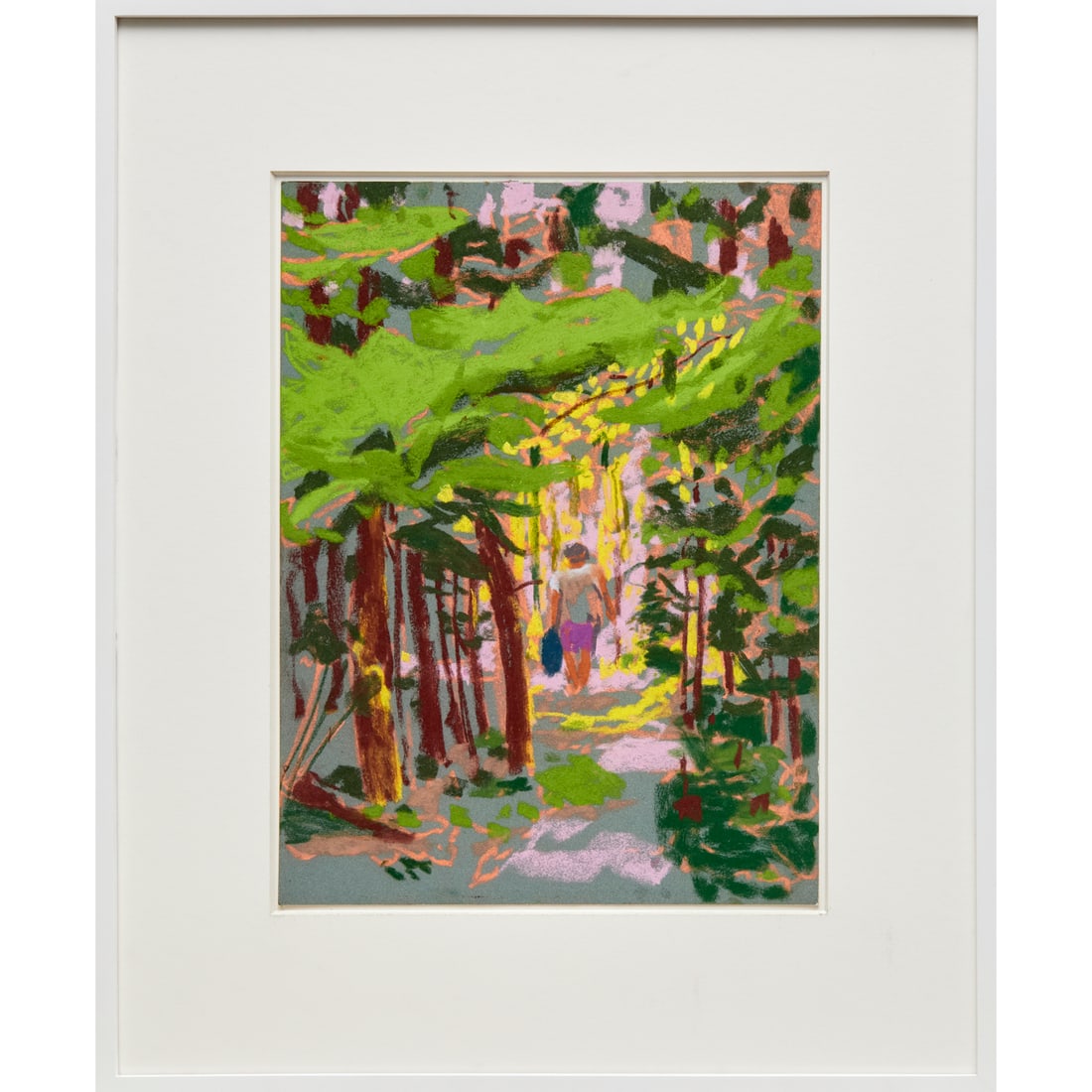 Nicole Wittenberg, pastel on paper, 2021 (1 of 6)