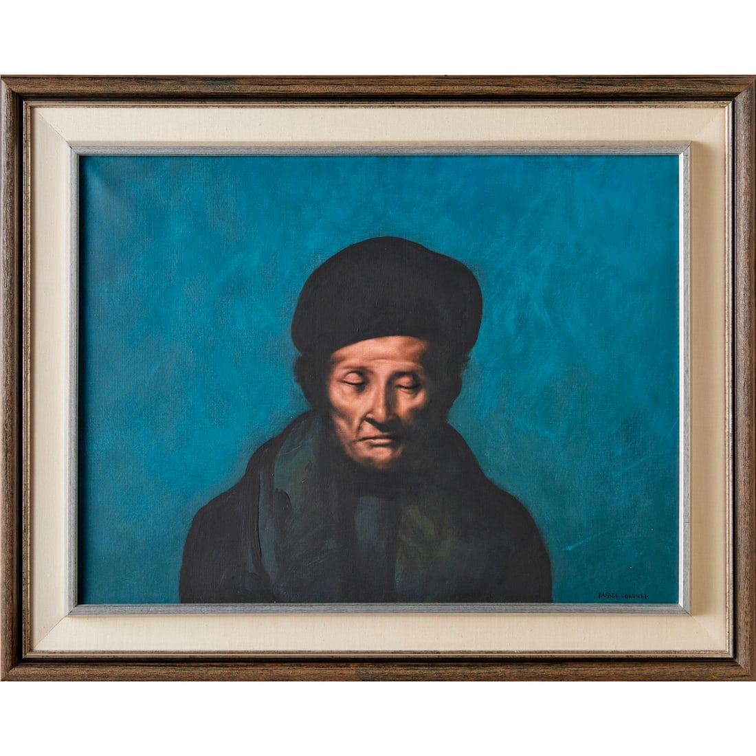 Rafael Coronel, oil on canvas, portrait (1 of 6)