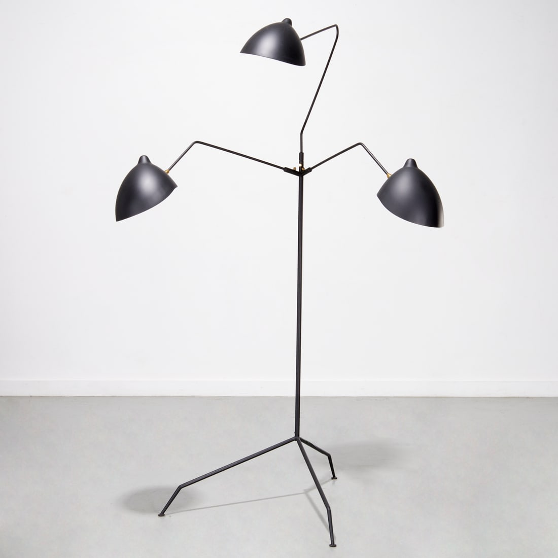 Serge Mouille style floor lamp (1 of 5)