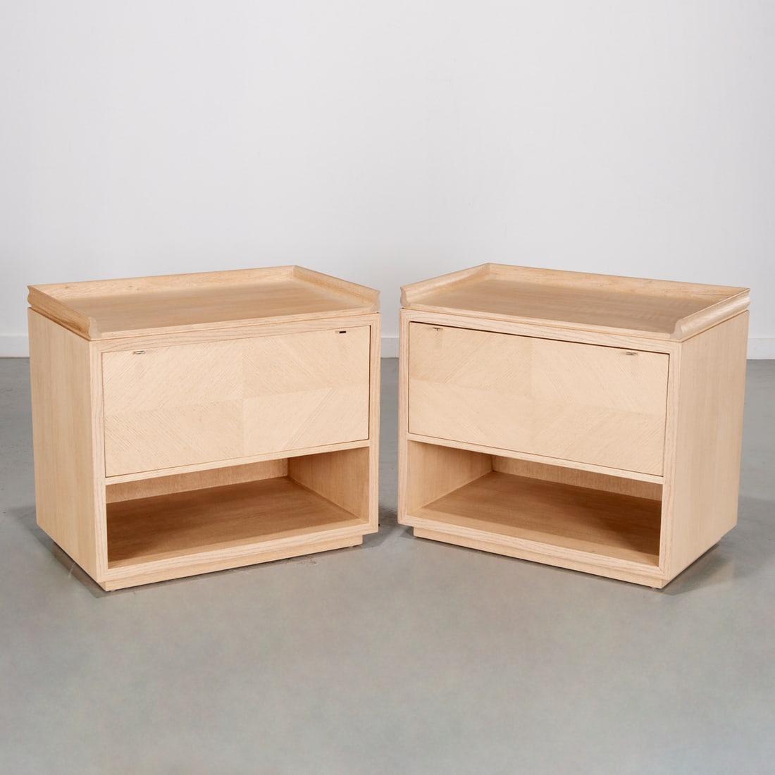 Carol Egan Studio custom oak bedside tables (1 of 7)
