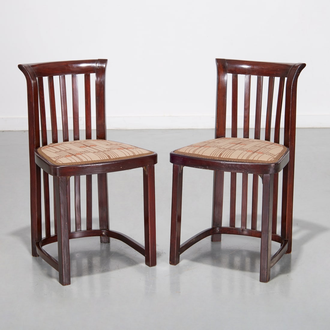 Josef Hoffmann, rare pair "797" chairs (1 of 6)