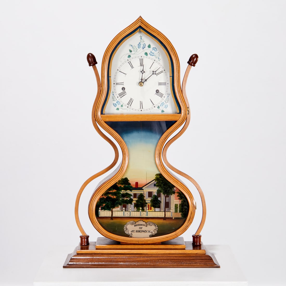 J.C. Brown, acorn clock, ex museum (1 of 7)