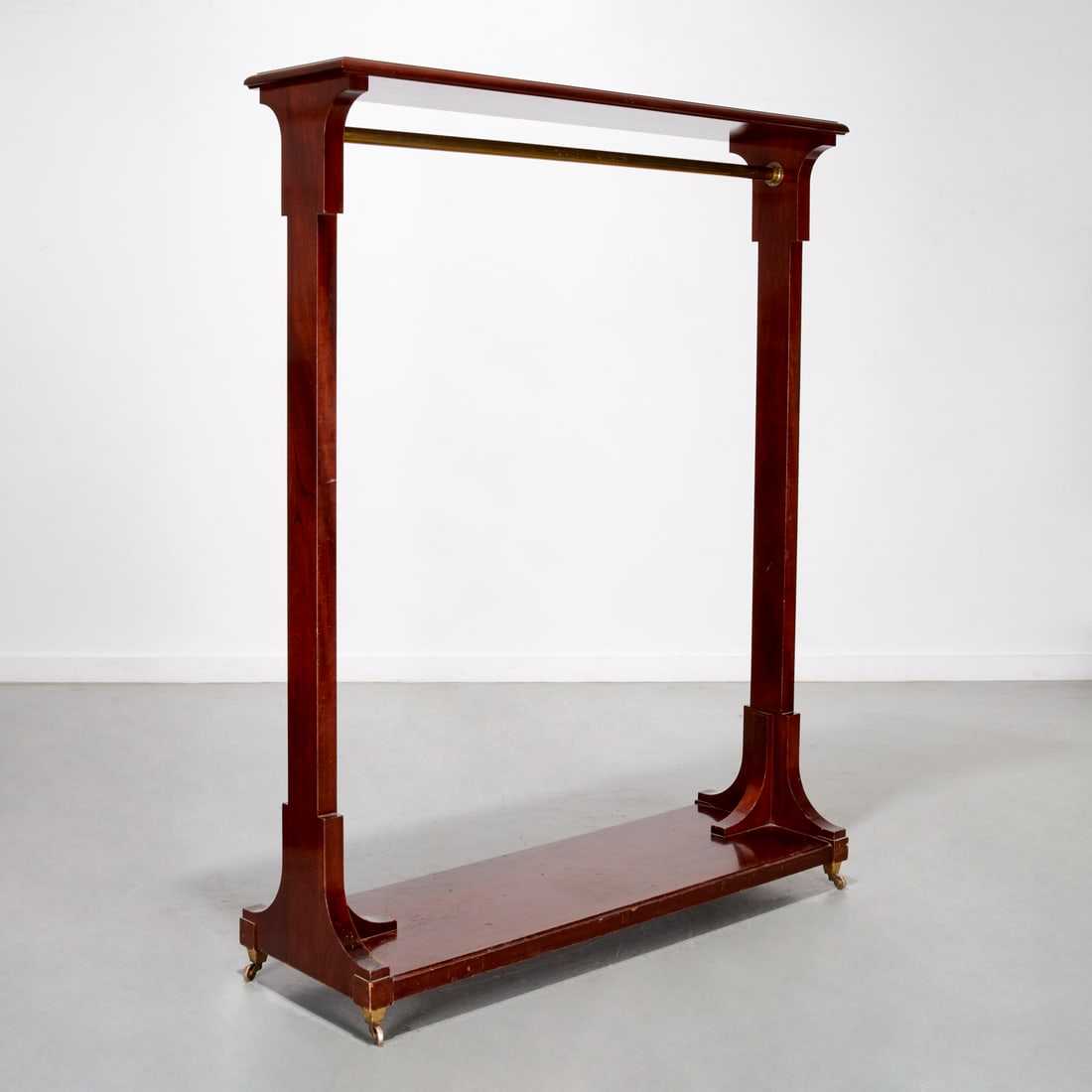 Mark Hampton design, custom coat rack, c. 1994 (1 of 8)