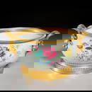 Chinese Export ormolu mounted famille rose bowl
