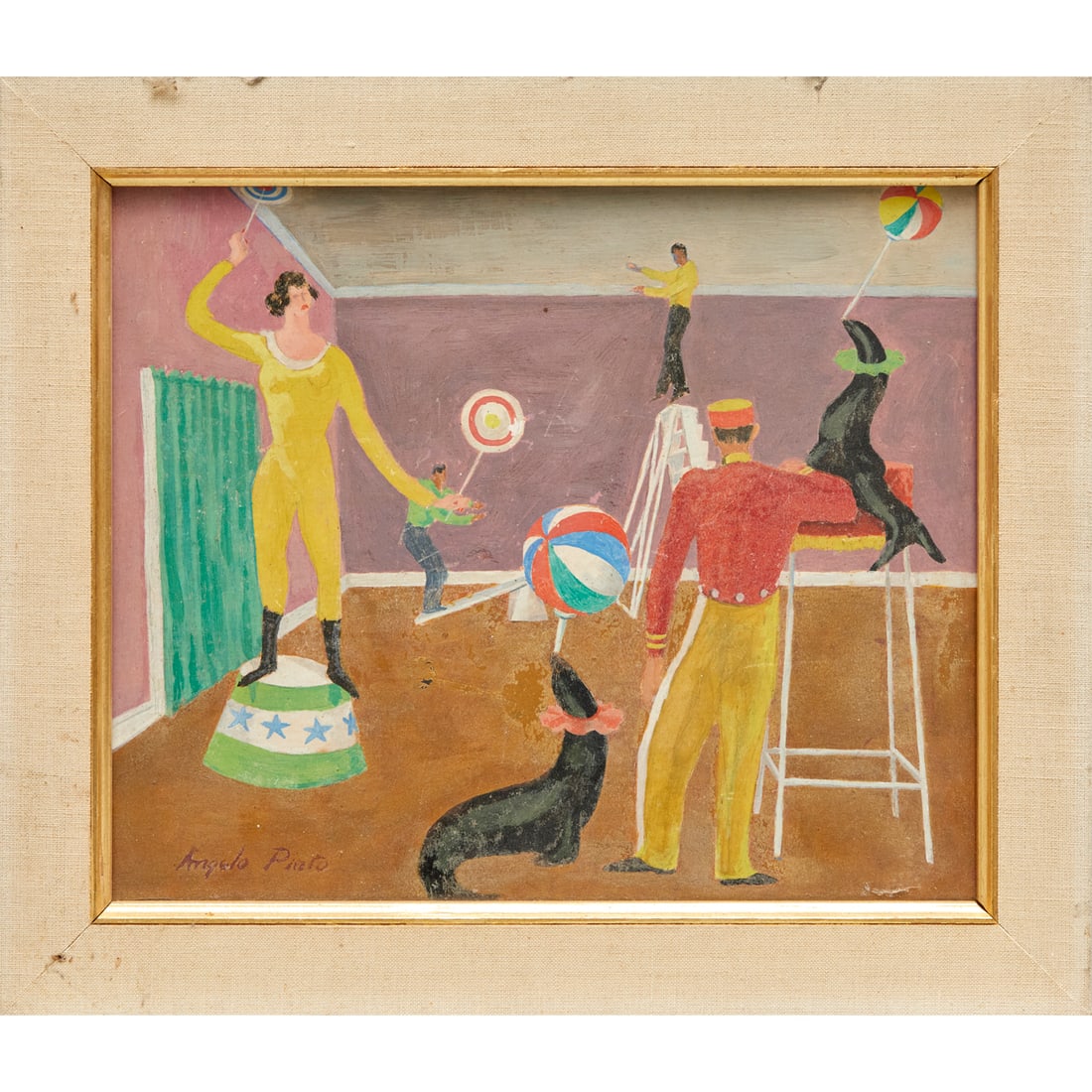 Angelo Pinto, oil on panel (1 of 7)