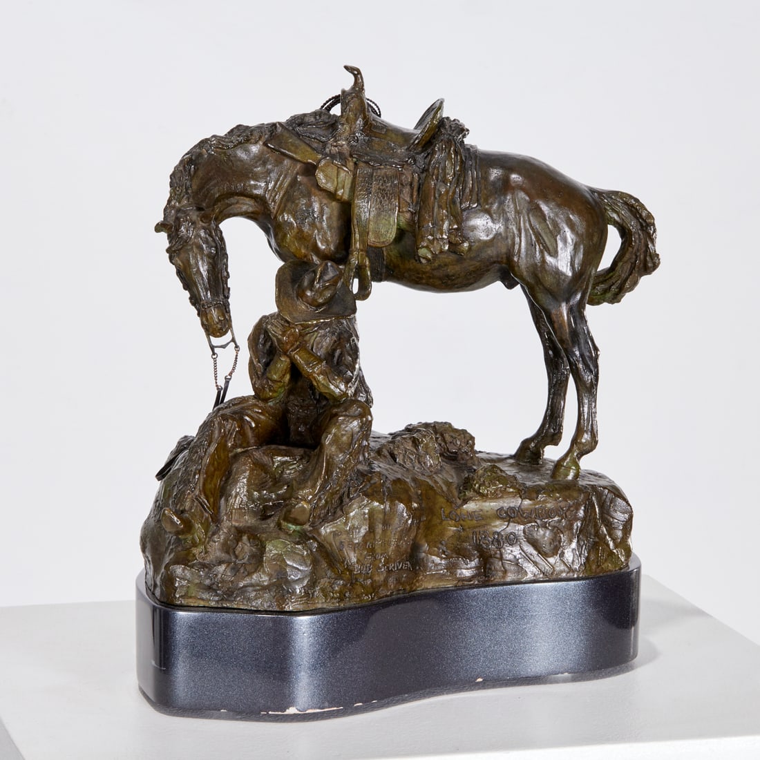 Bob Scriver, bronze sculpture, ex museum (1 of 9)