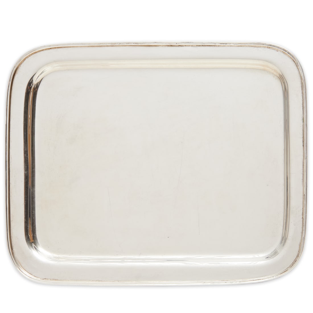 Tiffany & Co., sterling silver serving tray (1 of 6)