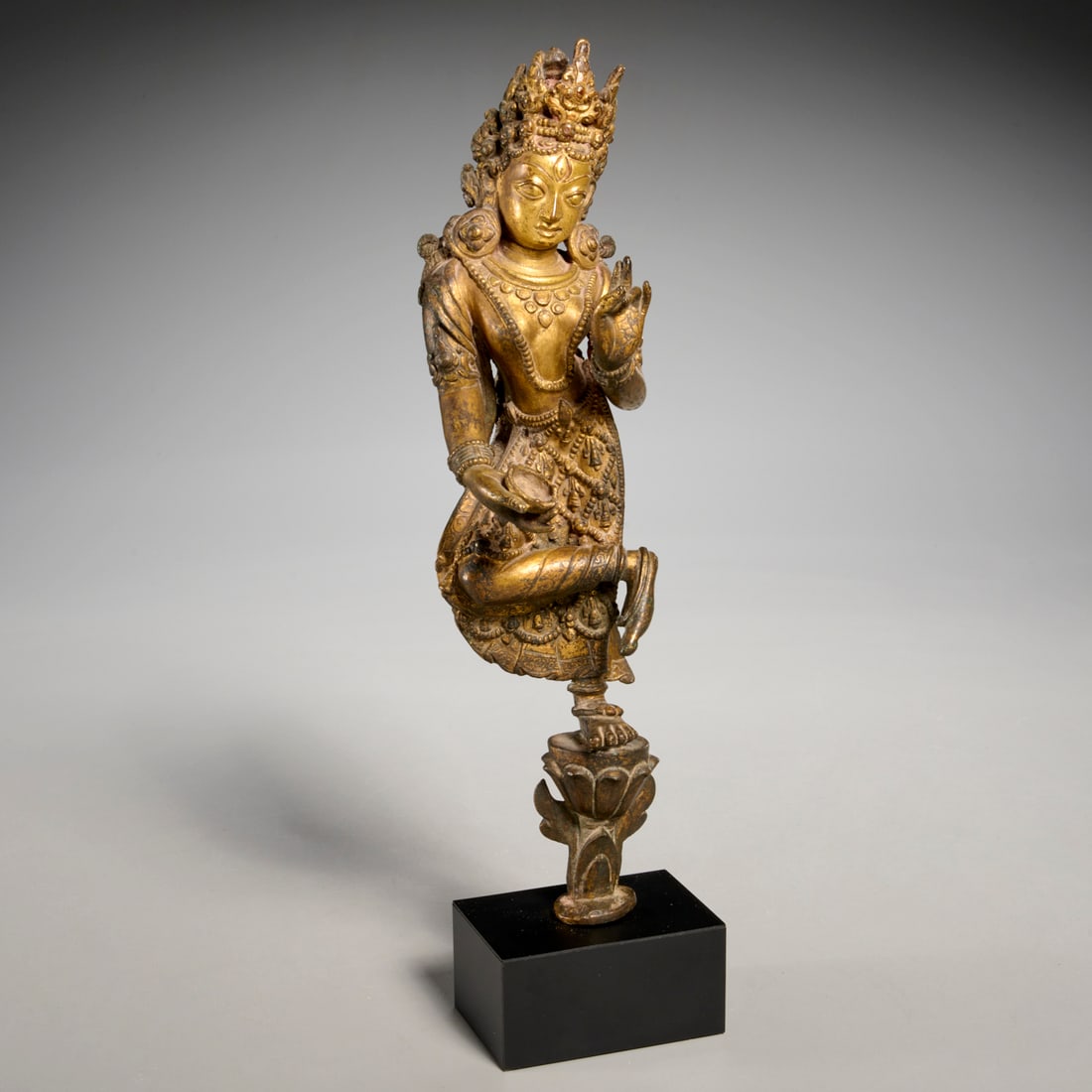 Fine Tibetan gilt bronze figure of Vajrayogini (1 of 6)