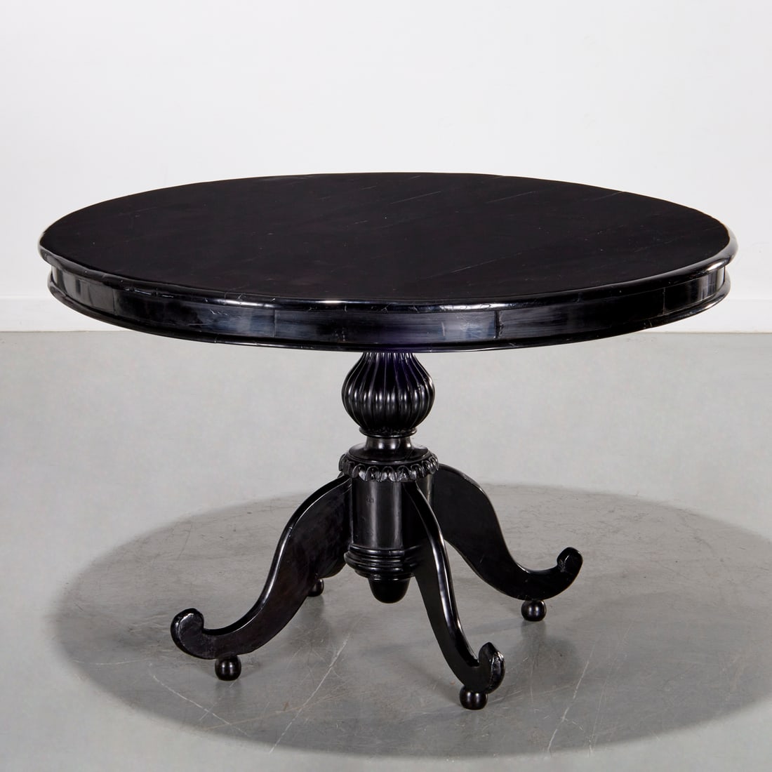 Austrian ebonized wood center table (1 of 7)