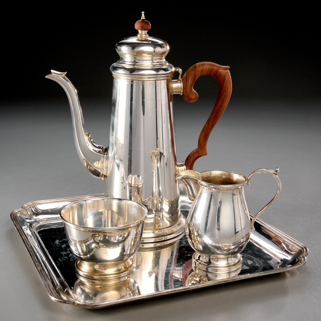 Silver tea service for sale hot sale