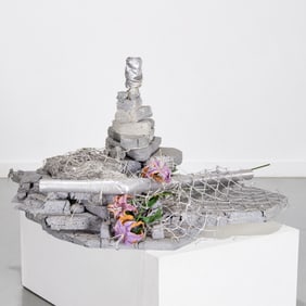 Ruby Sky Stiler, mixed media assemblage, 2006