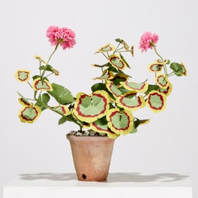 Livia Cetti, handmade paper and dye still life