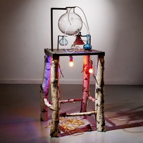 Elias Hansen, mixed media installation, 2012