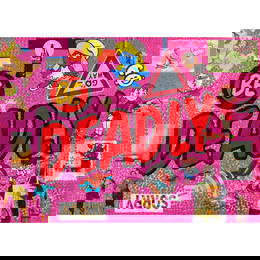 Tony Albert, collage on canvas, 2012