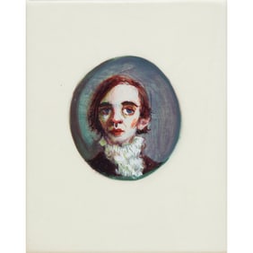 Moyna Flannigan, watercolor on vellum, 2004