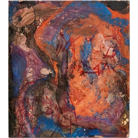 Caitlin MacBride, mixed media on canvas