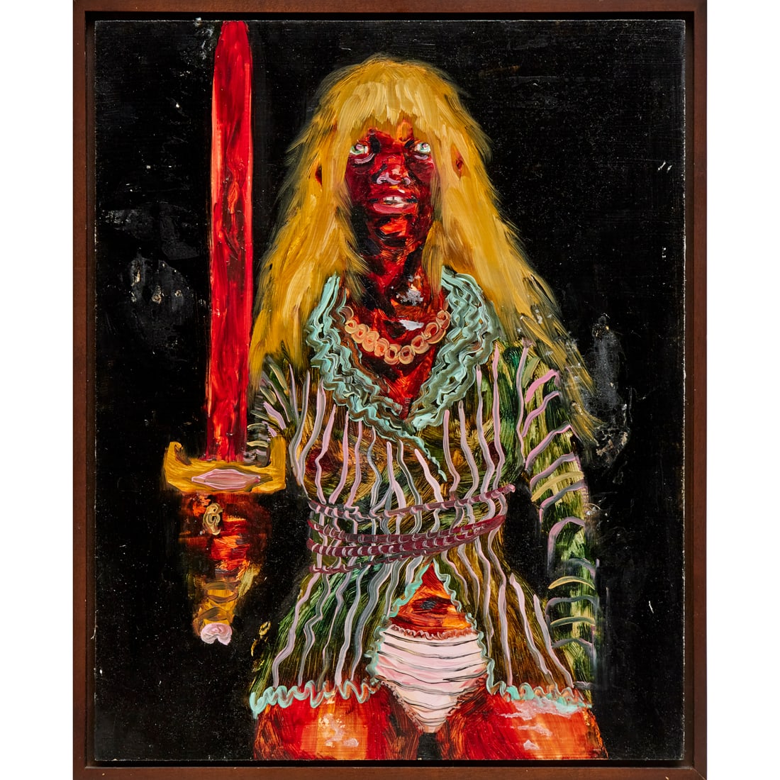 Andre Ethier, oil on Masonite, 2005 (1 of 9)