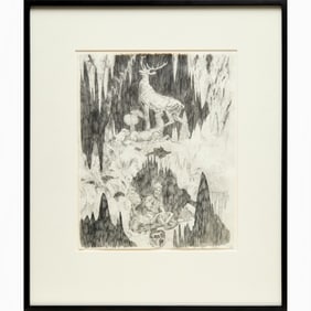 JP Munro, graphite on paper, 2002