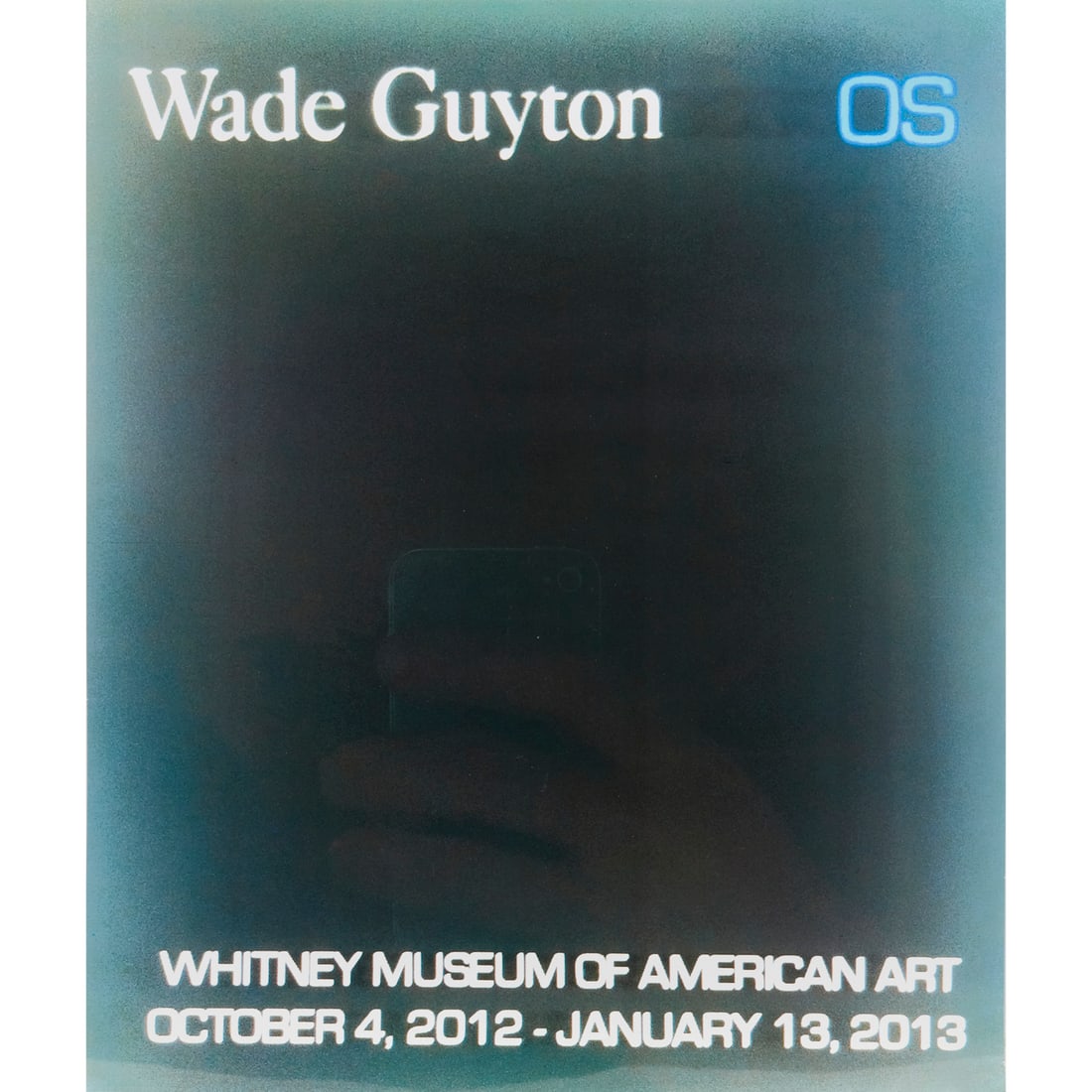 Wade Guyton, offset on photographic paper, 2013 (1 of 5)