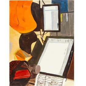 Morag Keil, oil on canvas, 2016