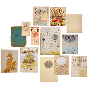 Simone Shubuck, group of mixed media, 2006