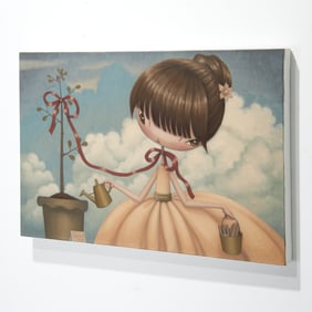 Sung, oil on canvas, 2010