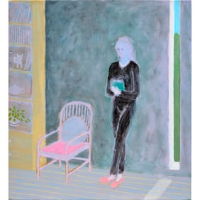 Kiyoshi Tsuchiya, mixed media on canvas, 2022