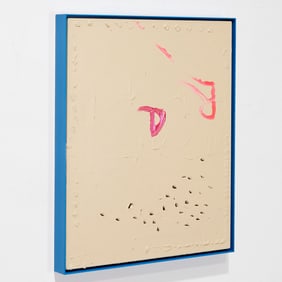 Sue Tompkins, acrylic on canvas, 2014