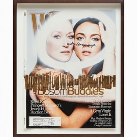 Mark Verabioff, collage on magazine, 2006