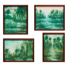 Claudia Fernandez, (4) oil crayon on artboard