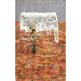 Lucas Knipscher, photographic emulsion on fabric