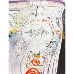 Matteo Callegari, oil and acrylic on linen, 2018