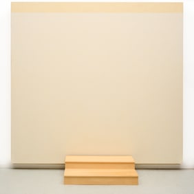 Allan Graham, large oil on canvas, 1991