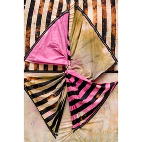 Benjamin Horns, mixed media assemblage, 2014