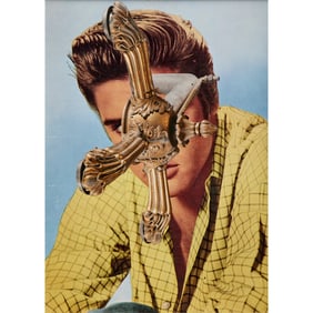 Linder Sterling, paper collage, 2018