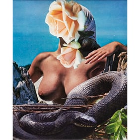 Linder Sterling, paper collage, 2019