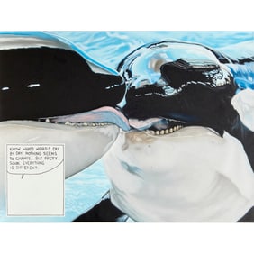 Yoan Mudry, acrylic and oil on canvas, 2019