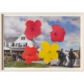 John Sparagana, mixed media collage, 2011