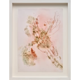 Tosh Basco, pigment on paper, 2021