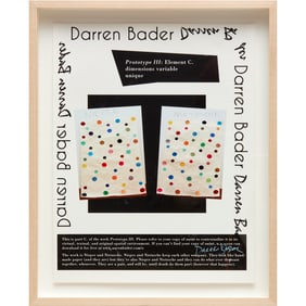 Darren Bader, digital print on paper, 2007