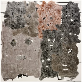 Arnold Kemp, mixed media on canvas, 2021