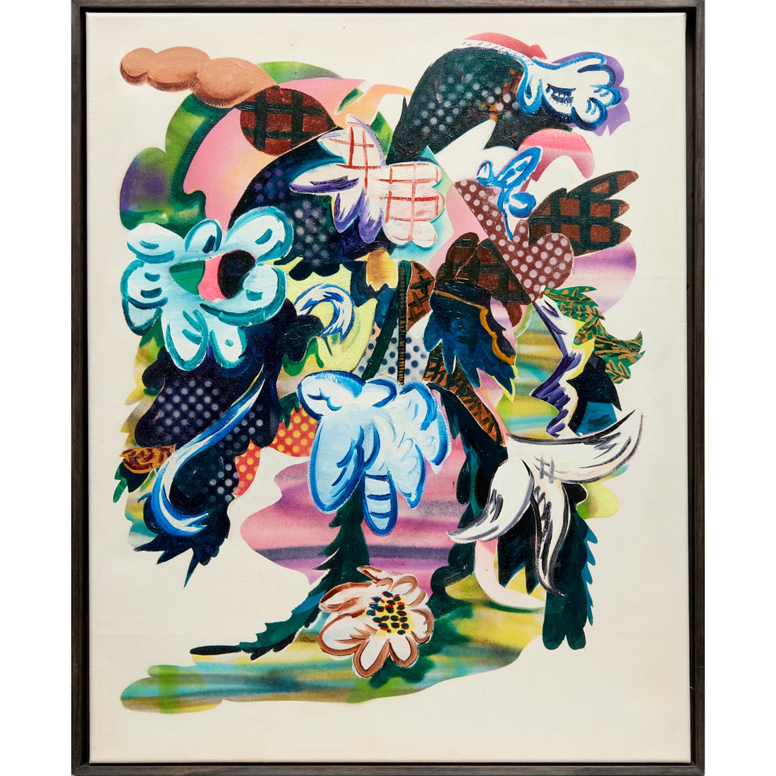 David Price, oil on canvas, 2021: David Price, oil on canvas, 2021, David Price (British, b. 1972), "Sweet Vanitas 2", signed and dated verso, label verso, 39.5"h x 31.5"w (sight), 40.75"h x 33.25"w (frame) Provenance: Frestonian Gall