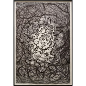 Jim Shaw, air brush and ink on paper, 2007