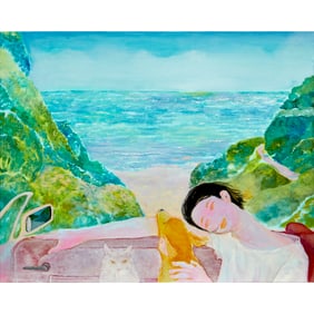 Minami Kobayashi, oil on canvas, 2022