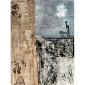 David Wilson, oil on canvas, 1986