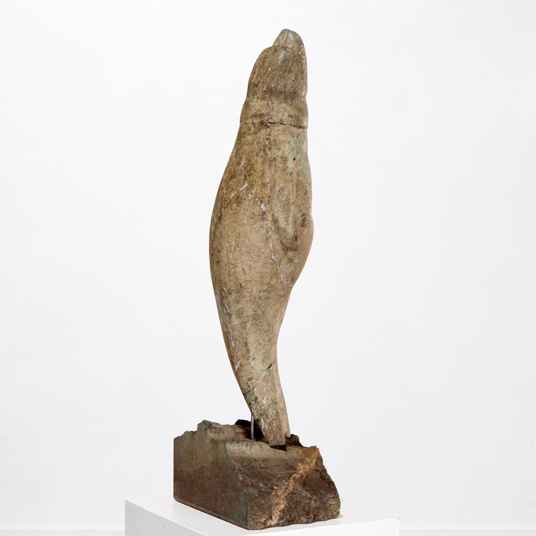 Jane B. Armstrong, marble statue (1 of 6)