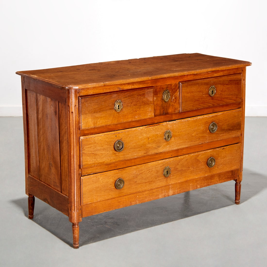 Louis XVI Period Provincial walnut commode (1 of 7)