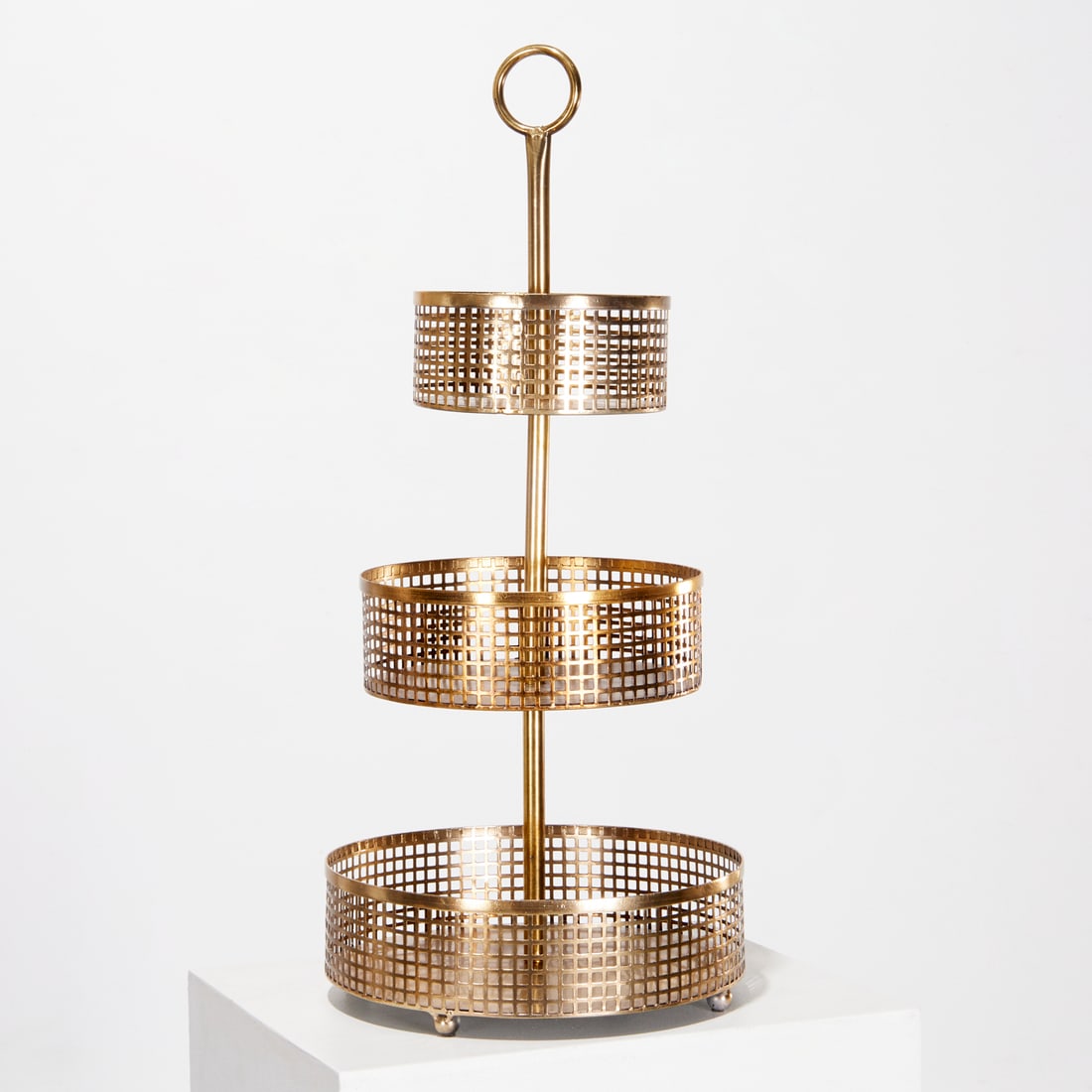 Josef Hoffmann (style) tiered serving stand (1 of 5)